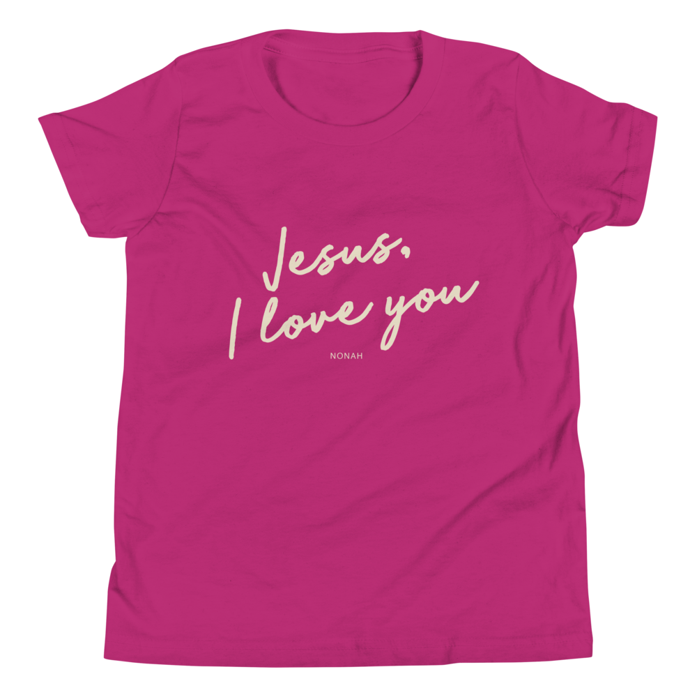 Jesus, I Love You - Youth Tee (Limited Edition)